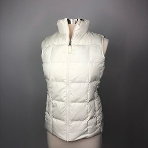 White Lands’ End Women’s Puffer Vest